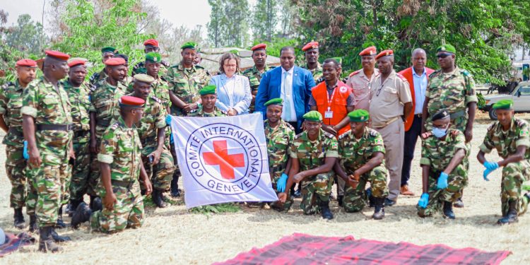 Des formations pour une professionnalisation des militaires burundais