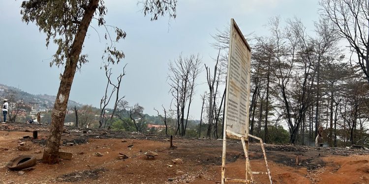 Bamwe mubadandaza  baridoga  ko batagifise uburenganzira bwo gukorera aho bahora