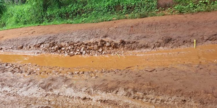 Des résidents de Gihora réclament la réhabilitation de l’axe de circulation