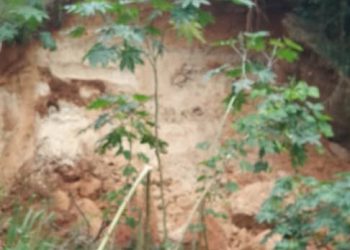 Un glissement de terrain menace un lycée à Ntahangwa