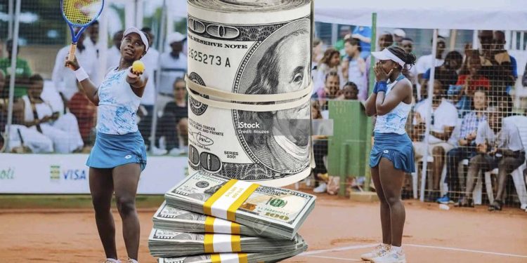 Ibihumbi 10 birenga mu madorare y’abanyamerika nivyo umukinyi Sada Nahimana atahukanye mu kiringo c’indwi zibiri .