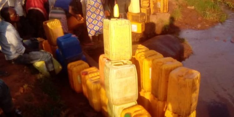 Gitega confrontée à une pénurie d’eau potable