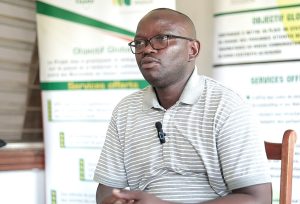 Alexis Hatungimana, psychothérapeute, chef de programmes au « Trauma Healing and Réconciliation Services (THARS ) 