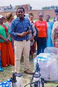 Dr Armel Bitaneza,chef de district sanitaire du nord de la mairie de Bujumbura