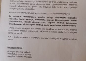 Commerce ambulant interdit à Ruziba : les vendeurs dénoncent une mesure « injuste »