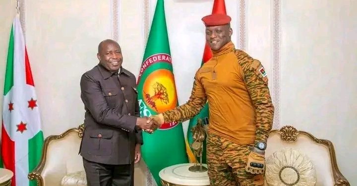 Evariste Ndayishimye ari mu rugendo mu gihugu ca Burkina Faso