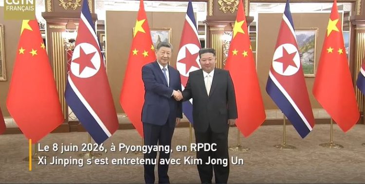 Xi Jinping et Kim Jong Un réaffirment la solidité des relations sino-coréennes