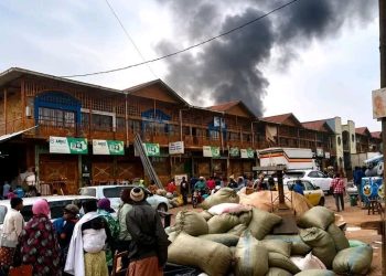 Une personne décédée et près de 80 pour cent du maché central de Ngozi parti en fumées