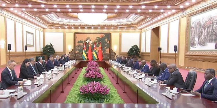 Chine-Togo : Xi Jinping et Faure Gnassingbé affichent leur volonté de renforcer la coopération bilatérale